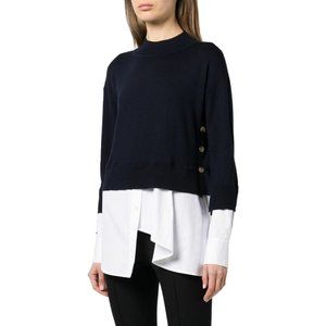 RAVI MIXED MEDIA PULLOVER